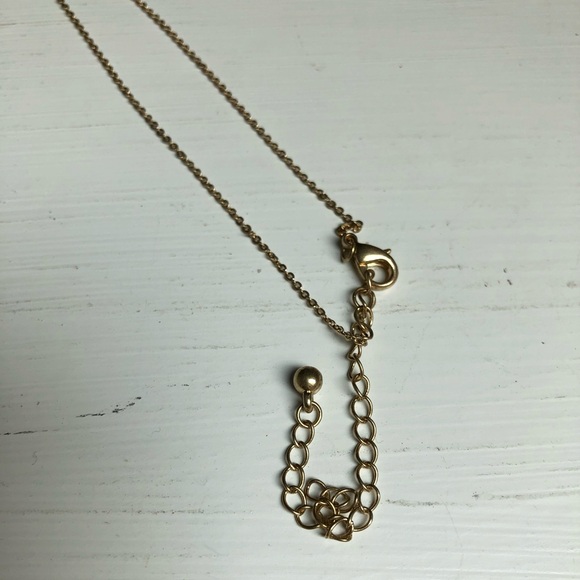 NEW Jane Marie Gold Crescent Dainty Pendant Western Look Necklace - Picture 5 of 6